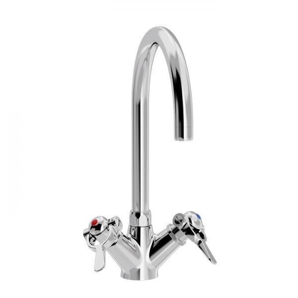 Toni SP Køkkenvandhane med 200mm Ø-tud - Krom Toni SP Køkkenvandhane med 200mm Ø-tud - Krom