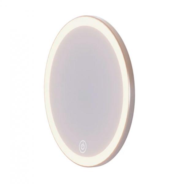 Dansani HANDY makeupspejl m/ophæng og lysstyring - 5x forstørrelse - Alu Dansani HANDY makeupspejl m/ophæng og lysstyring - 5x forstørrelse - Alu