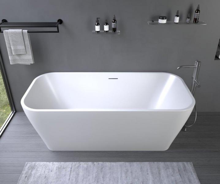 Ideavit Delia fritstående badekar 1700 x 800 mm - Mat hvid Ideavit Delia fritstående badekar 1700 x 800 mm - Mat hvid
