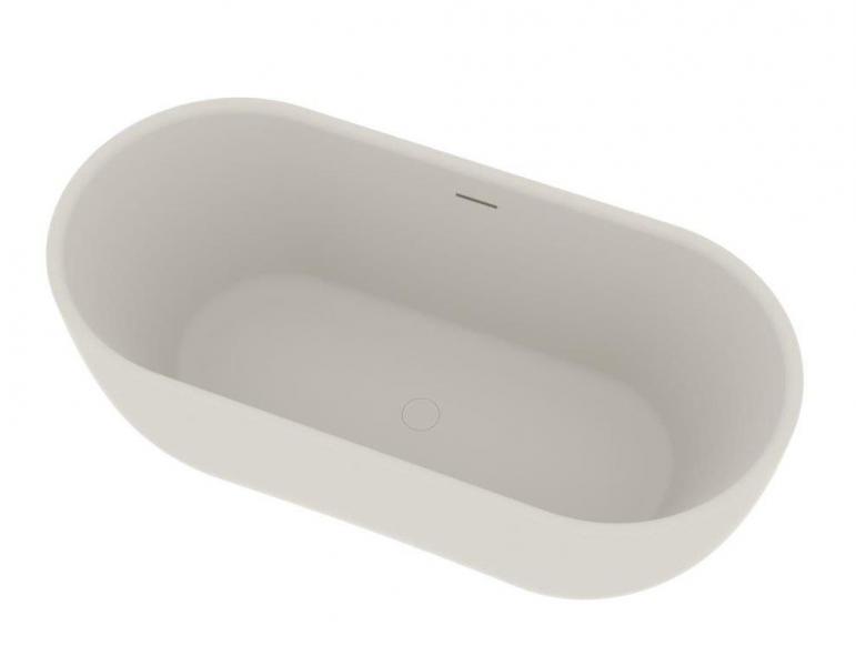 Ideavit Thalia fritstående badekar 1700 x 600 mm - Mat hvid Ideavit Thalia fritstående badekar 1700 x 600 mm - Mat hvid