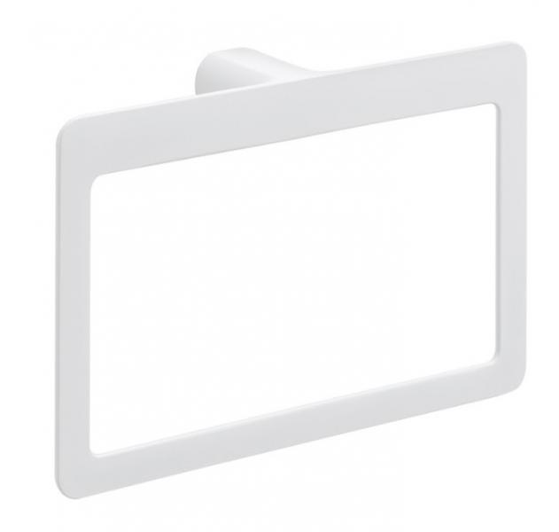 Hefe Piren håndklædering - Mat Hvid Hefe Piren håndklædering - Mat Hvid