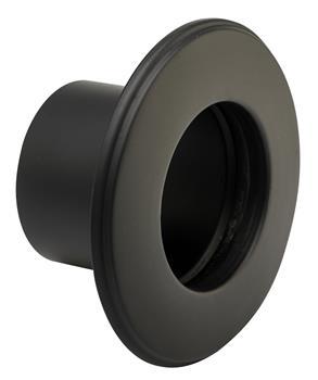 Metalbestos 100 mm murbøsning med roset Metalbestos 100 mm murbøsning med roset