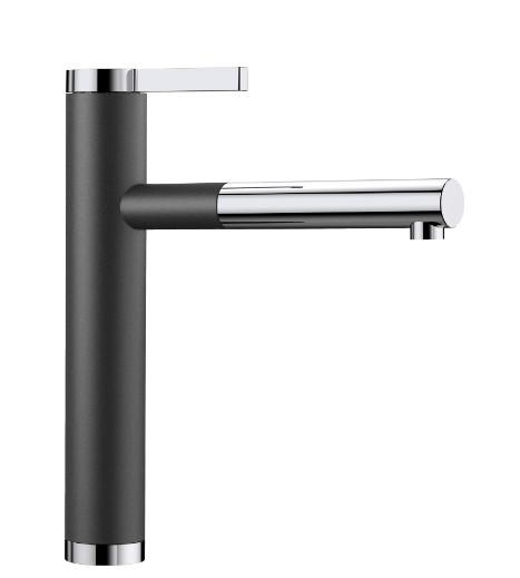 Blanco Linee-S k&oslash;kkenarmatur - Antracit/krom