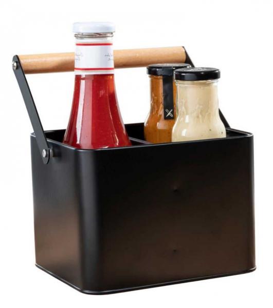 Wenko Baco redskabsholder til køkken - Mat sort metal Wenko Baco redskabsholder til køkken - Mat sort metal