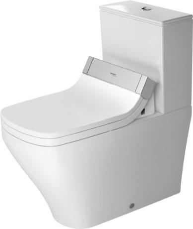 Duravit DuraStyle gulvtoilet m/wondergliss til sensowash s&aelig;de