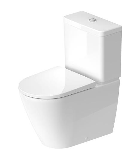 Duravit D-Neo Rimless Back-to-wall toilet Duravit D-Neo Rimless Back-to-wall toilet