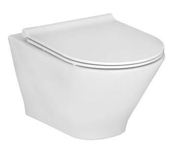 Laufen Roca Gap round væghængt toilet m/rimless og sæde m/softclose Laufen Roca Gap round væghængt toilet m/rimless og sæde m/softclose
