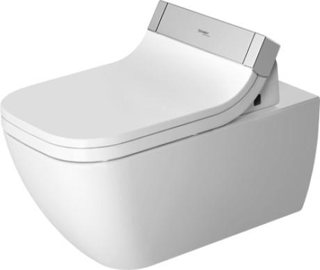 Duravit Happy D.2 Rimless h&aelig;ngesk&aring;l m/wonderglis til sensowash s&aelig;de