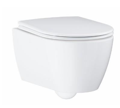 Grohe Essence Keramik væghængt toilet m/Rimless og PureGuard Grohe Essence Keramik væghængt toilet m/Rimless og PureGuard