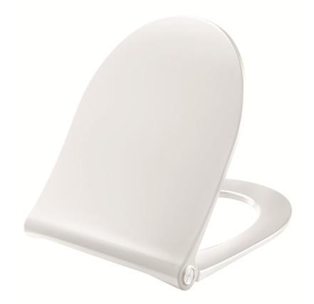 Pressalit Sway D2 toilets&aelig;de m/soft close og lift-off - Hvid