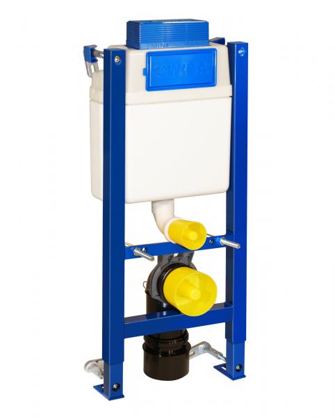 Gustavsberg Triomont XT indbygningscisterne - Lav model med toptryk Gustavsberg Triomont XT indbygningscisterne - Lav model med toptryk