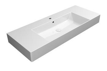 GSI Kube X 120 h&aring;ndvask med afs&aelig;tning t/v&aelig;g - ExtraGlaze