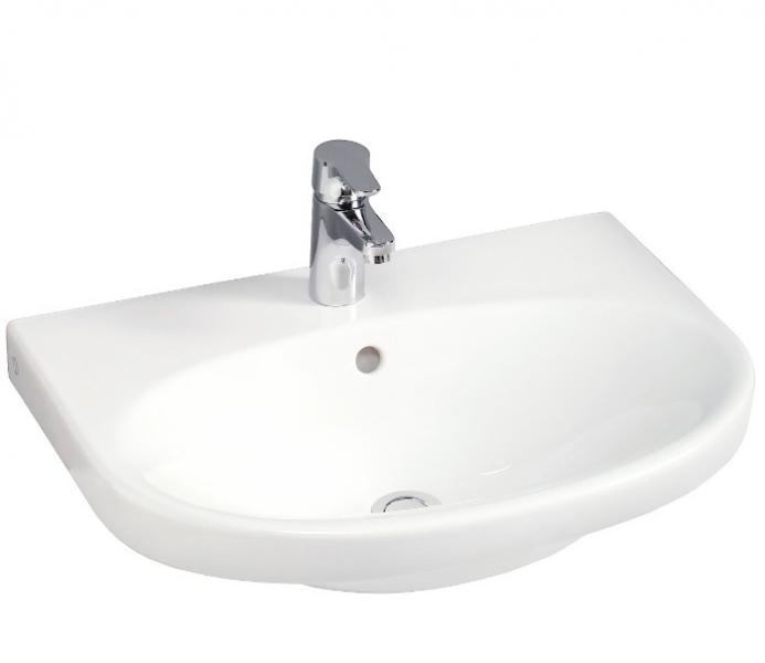 Gustavsberg Nautic 56 håndvask t/væg - Uden hanehul Gustavsberg Nautic 56 håndvask t/væg - Uden hanehul