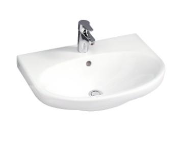 Gustavsberg 5560 Nautic 60 håndvask t/væg - Uden overløb - 1 hanehul - Ceramic+ Gustavsberg 5560 Nautic 60 håndvask t/væg - Uden overløb - 1 hanehul - Ceramic+