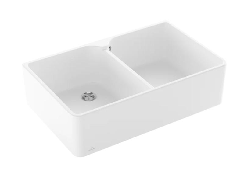 V&B Farmhouse 80 keramisk køkkenvask - Stone White V&B Farmhouse 80 keramisk køkkenvask - Stone White