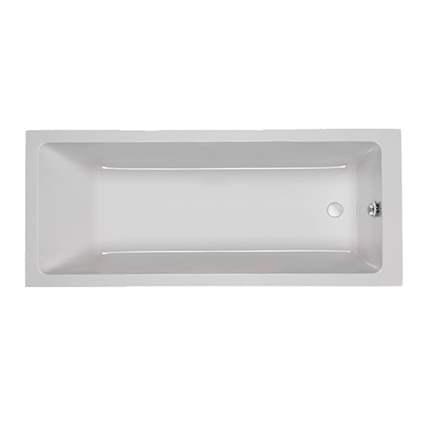 Str&oslash;mberg Quantum badekar t/indbygning - 160 x 70 - 1 rygl&aelig;n