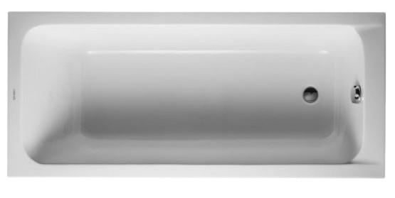 Duravit D-Code badekar t/indbygning - 170 x 75 - 1 rygl&aelig;n