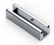 Alterna Vetro Bundst&oslash;tte til Fast Brusev&aelig;g. 60x15x15 mm - Krom