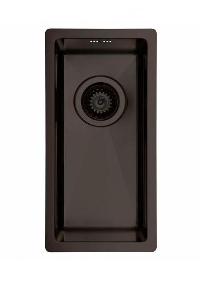 Lavabo Kubus 180 Soft k&oslash;kkenvask - Dark bronze