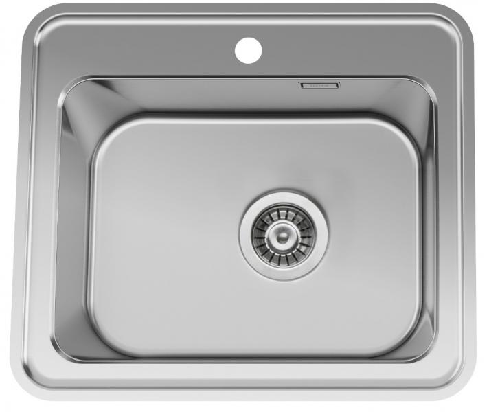 Outlet - Intra Eligo manual EL58-M køkkenvask - Rustfrit stål - 1 stk. tilbage Outlet - Intra Eligo manual EL58-M køkkenvask - Rustfrit stål - 1 stk. tilbage