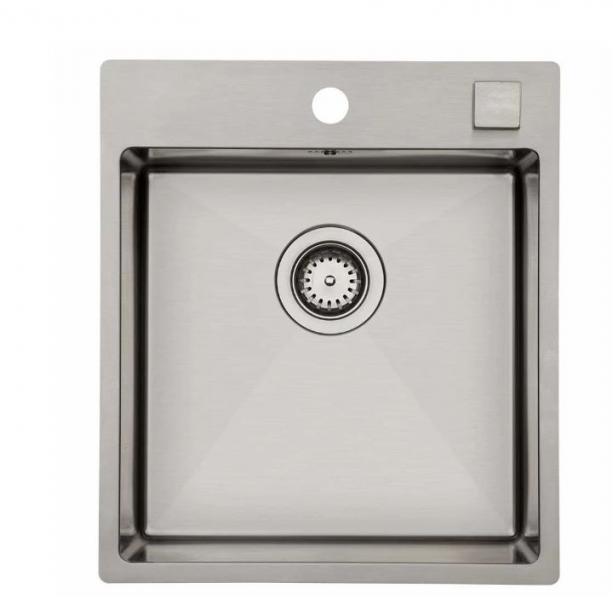 Lavabo Kubus 441 soft køkkenvask 440x500 mm - m/Auto strainer Lavabo Kubus 441 soft køkkenvask 440x500 mm - m/Auto strainer