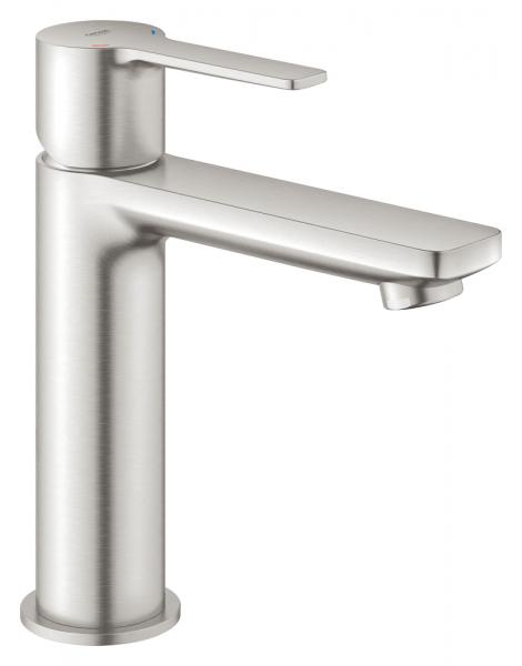 Grohe Lineare New håndvaskarmatur m/pop-up bundventil - Steel Grohe Lineare New håndvaskarmatur m/pop-up bundventil - Steel