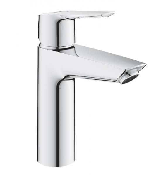 Grohe Start h&aring;ndvaskarmatur M-size m/push-open bundventil - krom