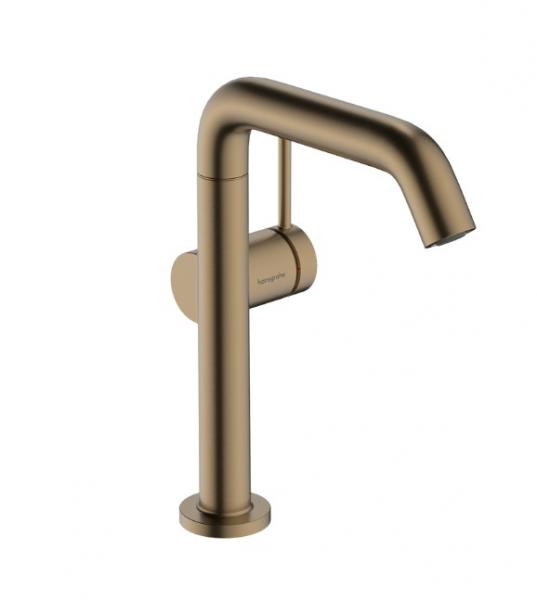 Hansgrohe Tecturis S 210 Fine bowlearmatur m/CoolStart og bundventil - Børstet bronze Hansgrohe Tecturis S 210 Fine bowlearmatur m/CoolStart og bundventil - Børstet bronze