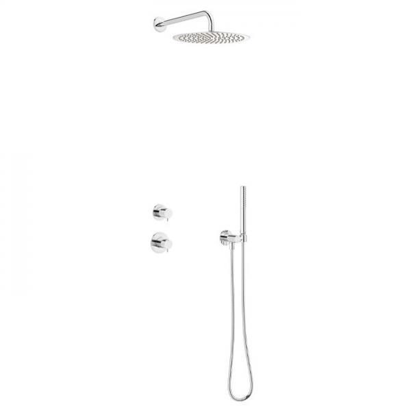 Damixa Iris DS 1 brusesystem til indbygning - Krom Damixa Iris DS 1 brusesystem til indbygning - Krom