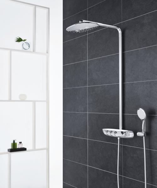 Grohe Rainshower SmartControl 360 DUO brusesystem m/termostat - Krom
