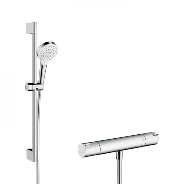 hansgrohe Crometta Vario bruses&aelig;t m/Ecostat termostat