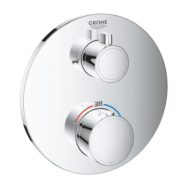 Grohe Grohtherm termostatarmatur til kar (2 udgange) - Krom Grohe Grohtherm termostatarmatur til kar (2 udgange) - Krom