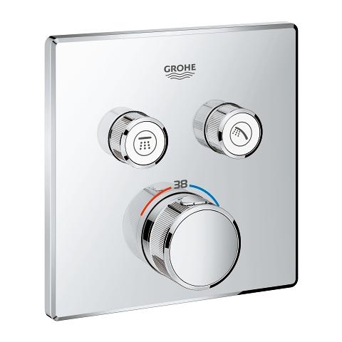 Grohe SmartControl indbygningsarmatur til kar eller brus - Krom Grohe SmartControl indbygningsarmatur til kar eller brus - Krom