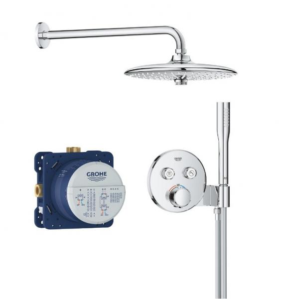 Grohe Precision SmartControl 260 komplet brusesystem til indbygning Grohe Precision SmartControl 260 komplet brusesystem til indbygning