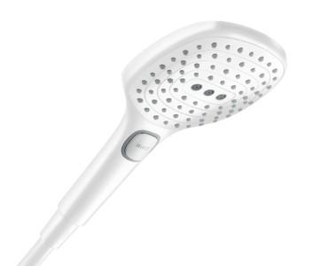 Hansgrohe Raindance Select E120 h&aring;ndbruser - Mat hvid