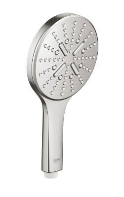 Grohe Rainshower SmartActive h&aring;ndbruser - 3 spray - Steel