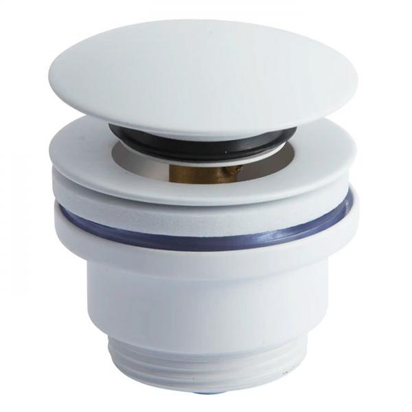 Lavabo Luna pop-up bundventil - Mat hvid