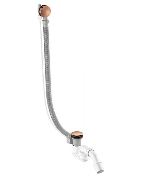 Damixa bundventil til badekar - B&oslash;rstet kobber PVD