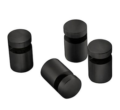 Pressalit spejlbeslag - S&aelig;t &aacute; 4 stk - Mat sort