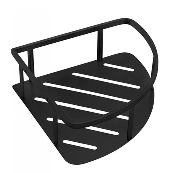 Pressalit hj&oslash;rnehylde - Mat sort