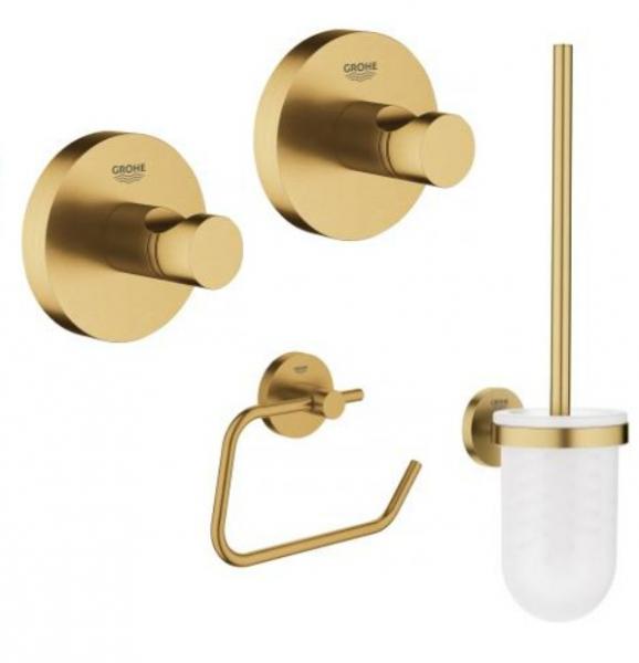 Grohe Essentials pakke - B&oslash;rstet cool sunrise