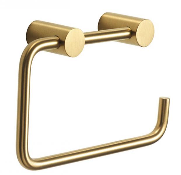 Pressalit toiletpapirholder - B&oslash;rstet messing