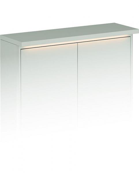 Gustavsberg Graphic topplade m/lys - Lille dybde - Grå Gustavsberg Graphic topplade m/lys - Lille dybde - Grå