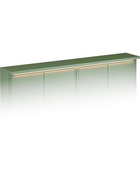 Gustavsberg Graphic dobbelt topplade m/lys - Lille dybde - Gr&oslash;n