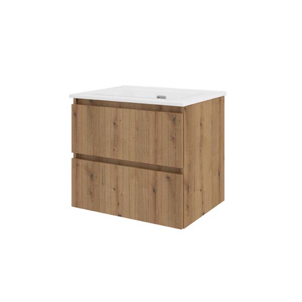 Sanibell Proline 60 møbelsæt m/lameller og 2 skuffer - Uden hanehul - Urban eg Sanibell Proline 60 møbelsæt m/lameller og 2 skuffer - Uden hanehul - Urban eg