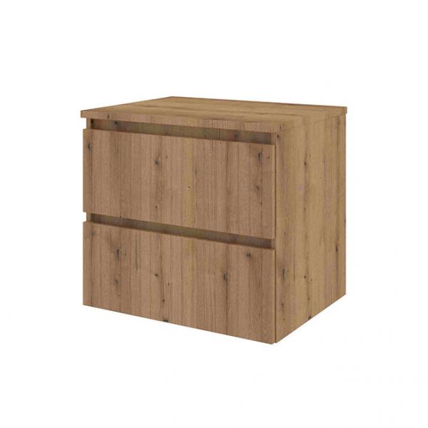 Sanibell Proline 61 underskab m/bordplade, lameller og skuffer - Urban eg Sanibell Proline 61 underskab m/bordplade, lameller og skuffer - Urban eg