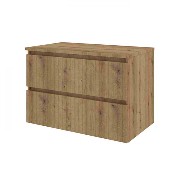 Sanibell Proline 81 underskab m/bordplade, lameller og skuffer - Urban eg Sanibell Proline 81 underskab m/bordplade, lameller og skuffer - Urban eg
