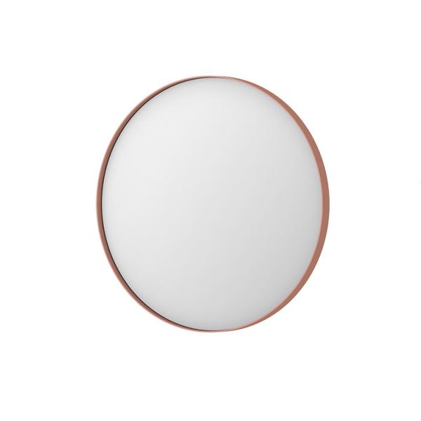 Sanibell Ink SP15 rundt spejl m/ramme Ø60 - Børstet kobber Sanibell Ink SP15 rundt spejl m/ramme Ø60 - Børstet kobber
