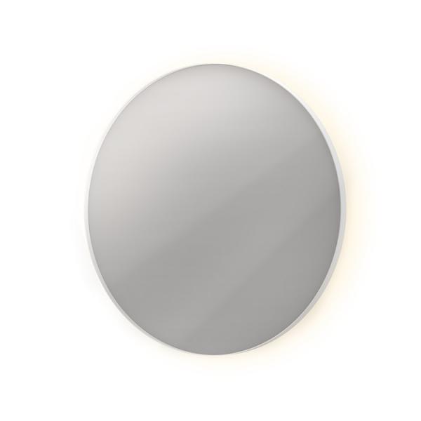 Sanibell Ink SP17 rundt spejl m/backlight, varme og sensor &Oslash;80  - Mat hvid