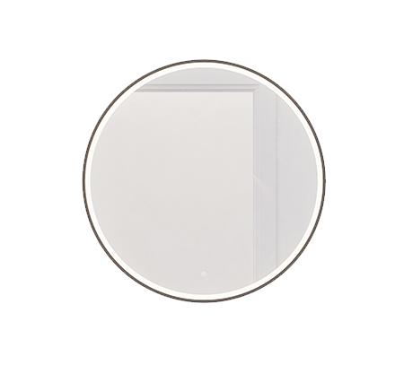 Dansani Mido+ Shine 75 rundt spejl m/lys og sort ramme Dansani Mido+ Shine 75 rundt spejl m/lys og sort ramme